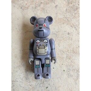 2001 Medicom BE@RBRICK Series 1 SF Robot 100% Bearbrick BQ-006 Vintage